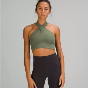 Lululemon Nulu Wrap Front Long Line Bra A/B